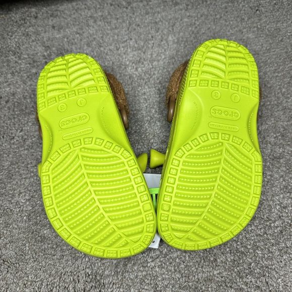 Classic Dreamworks Shrek Clog J3 Juniors Kid's Crocs Lime Punch 209378-3TX,NWT - Picture 10 of 10
